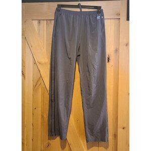 Road Runner Sports Womens Sz L Pants Gray Zip Ankle Drawstring Activewear